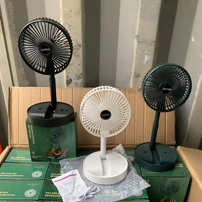 Powerful Rechargeable High Speed Table Desk Fan