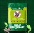 Instant insect repellent pills