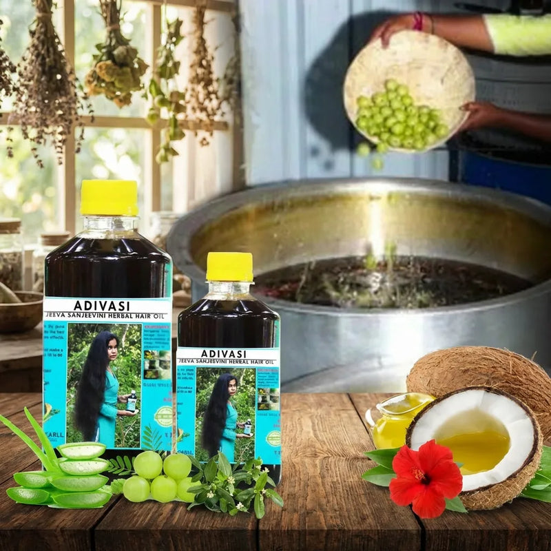 Adivasi Ayurvedic Herbal Hair Oil