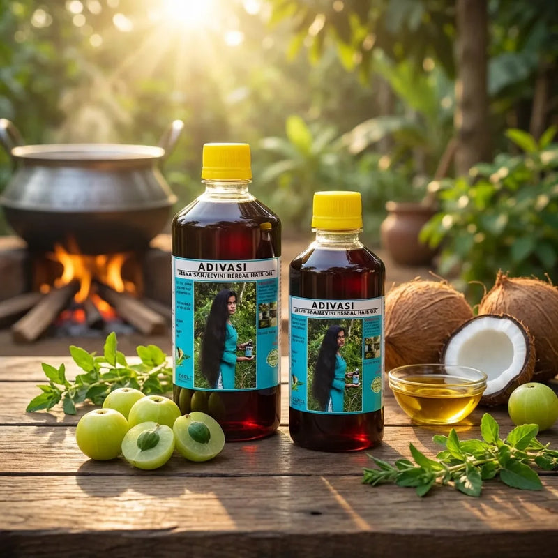 Adivasi Ayurvedic Herbal Hair Oil