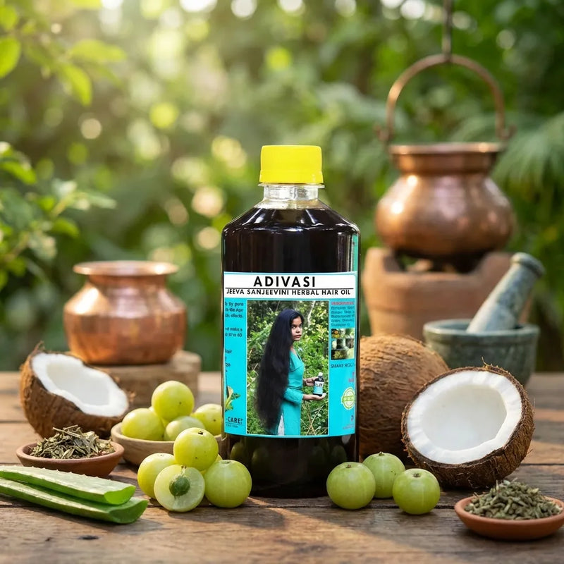 Adivasi Ayurvedic Herbal Hair Oil