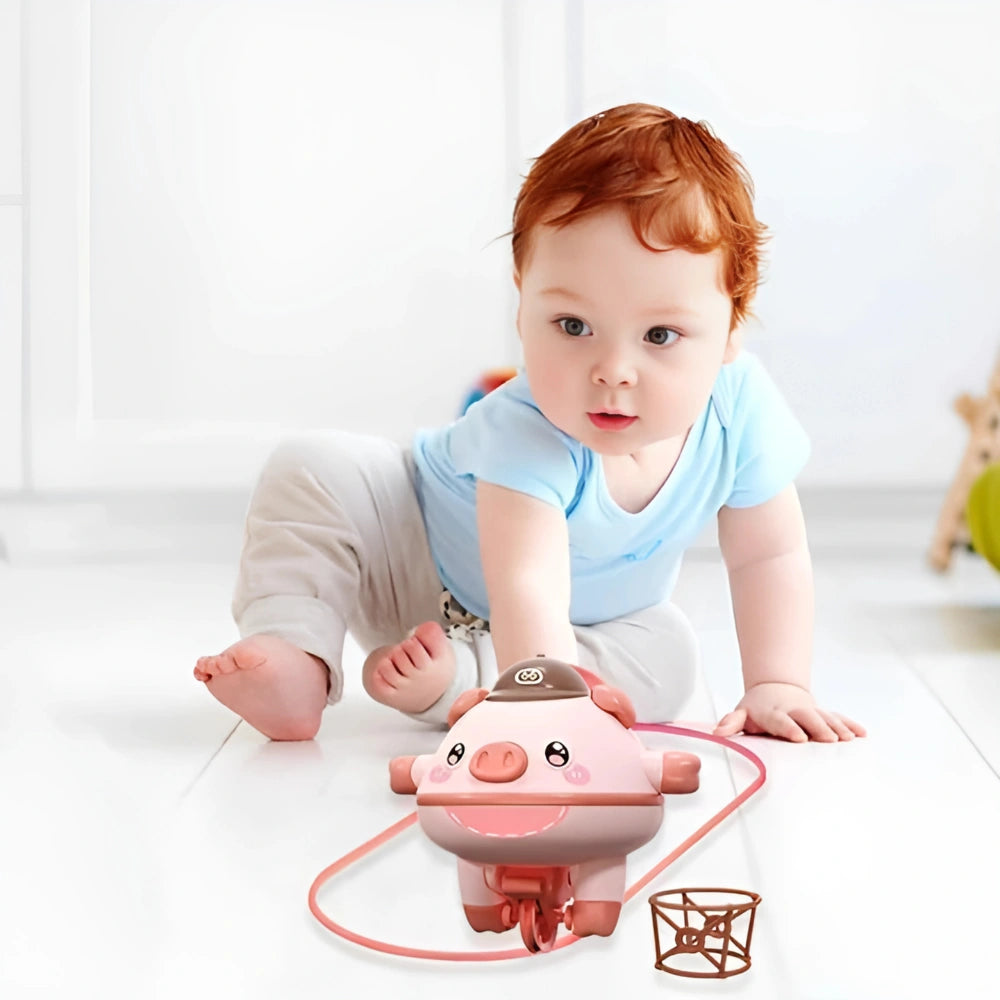 Balancing Pig Tightrope Toy