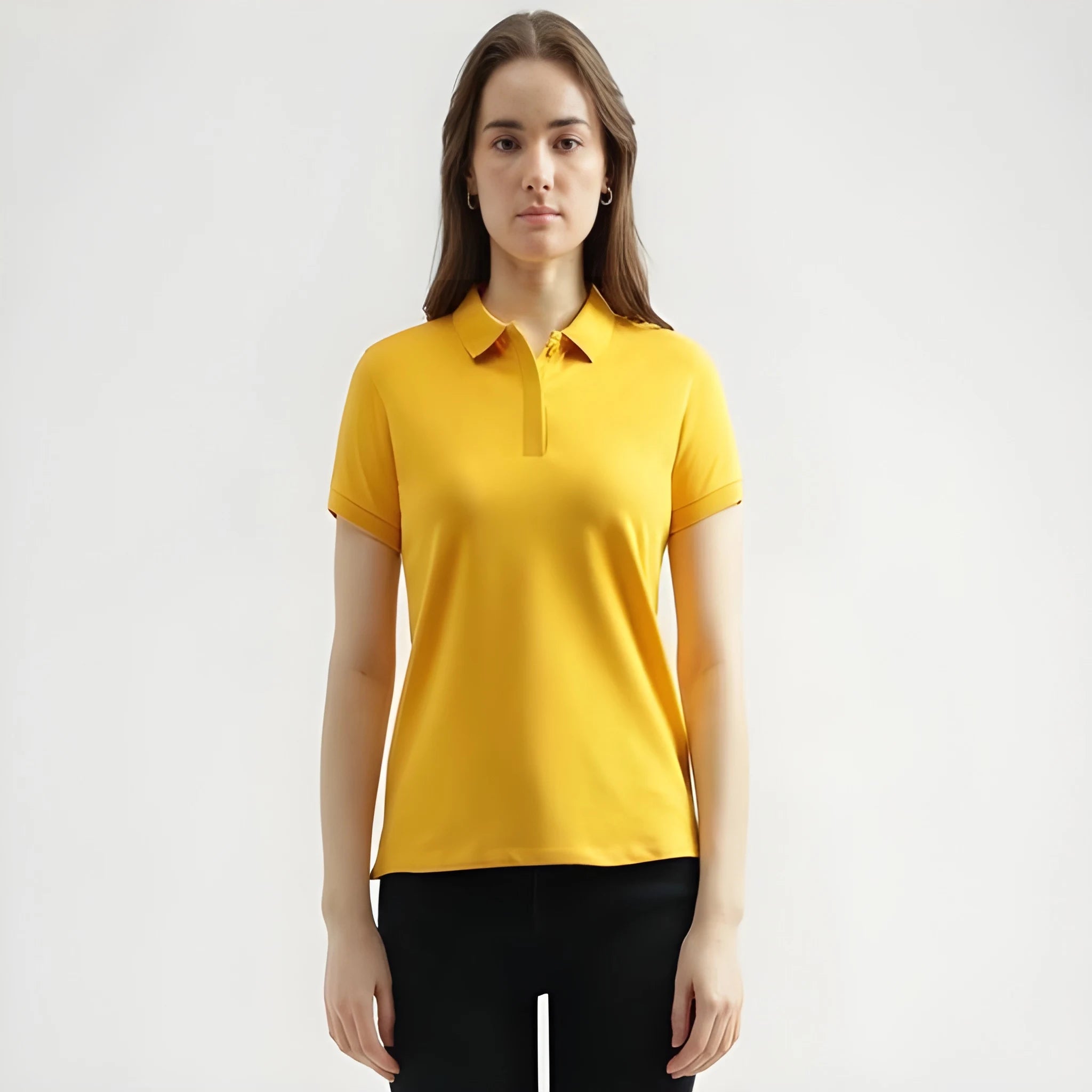 Bright Yellow Polo Tee