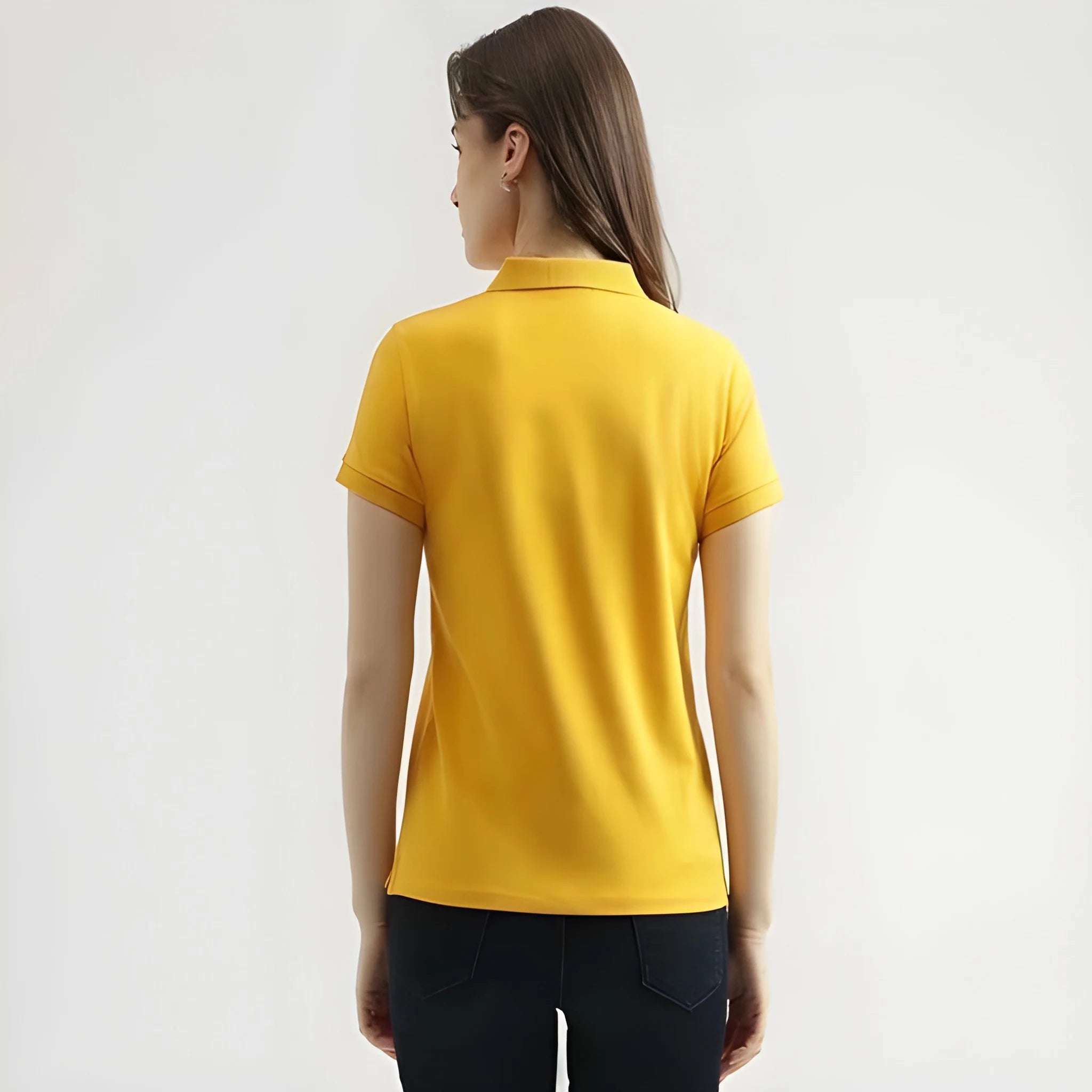 Bright Yellow Polo Tee