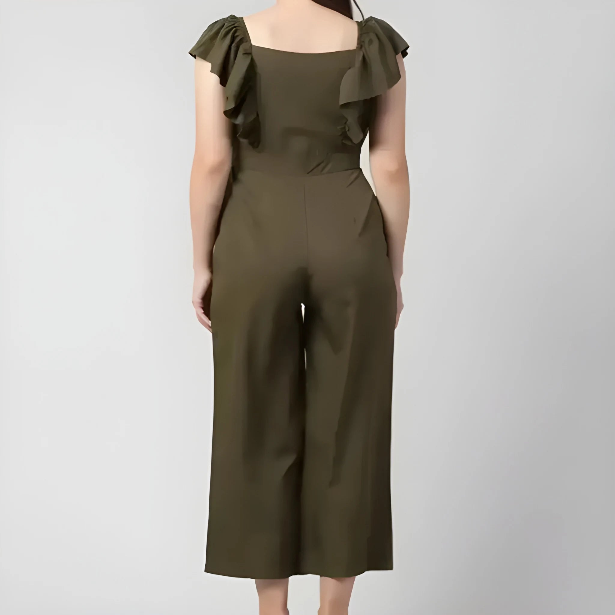 Chic Cape Sleeve Jumpsuit