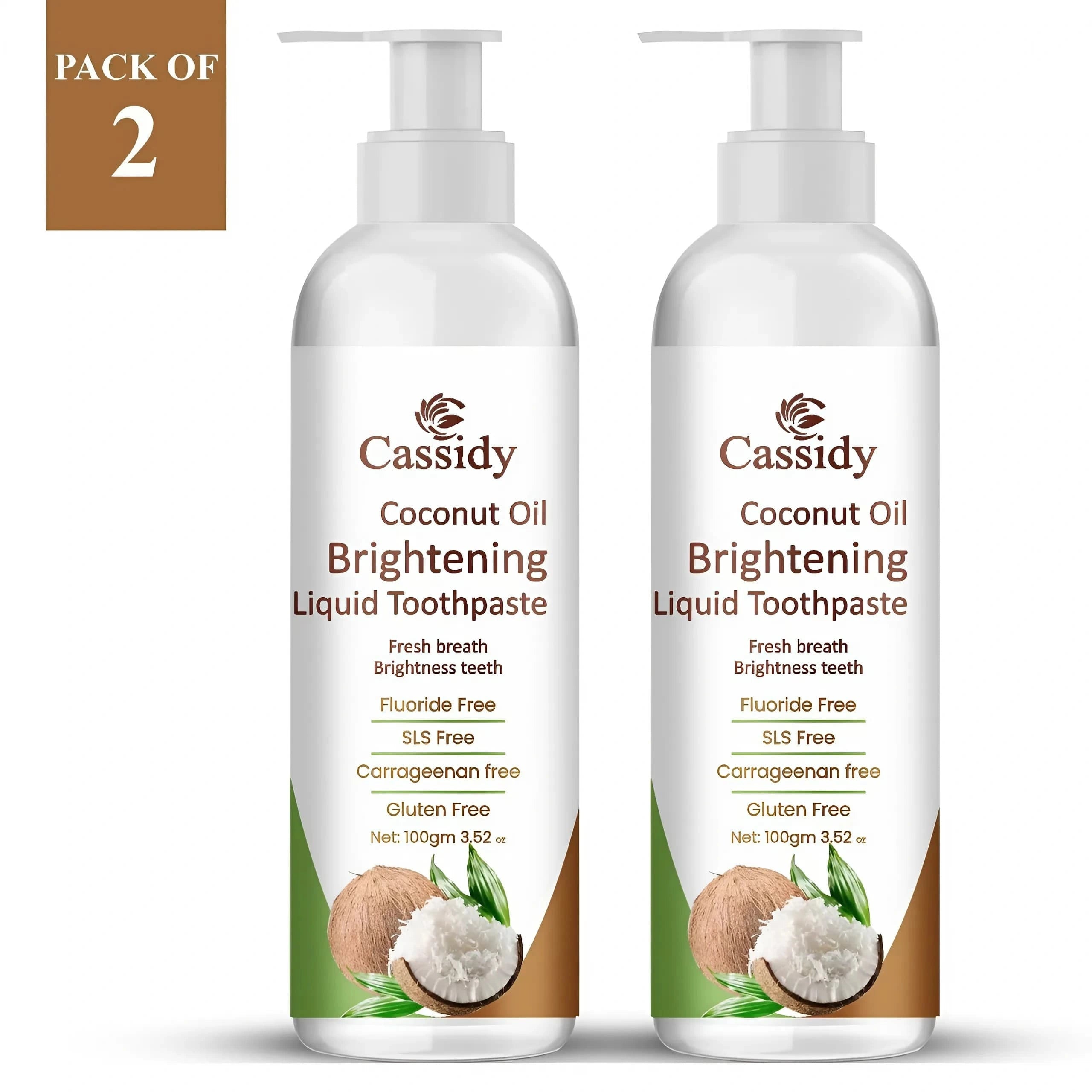 Coconut Oil Liquid Toothpaste