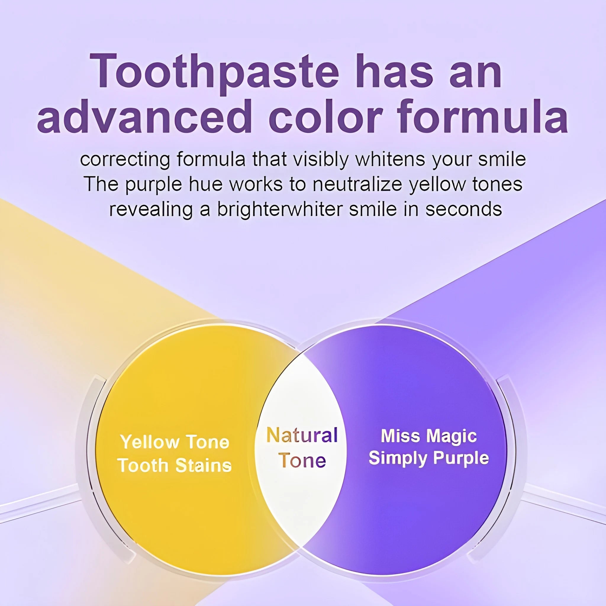 Color Correcting Purple Toothpaste