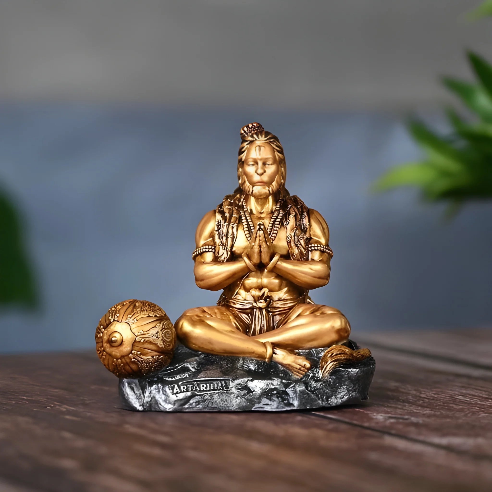 Divine Hanuman Meditative Statue