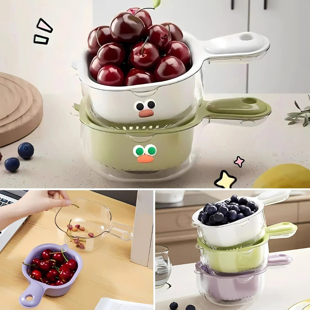 Dual Layer Veggie Strainer