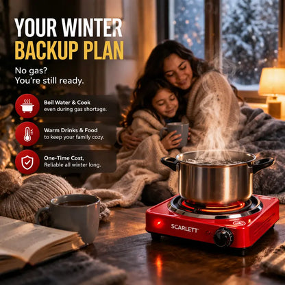 Flameless Electric Stove 1000W