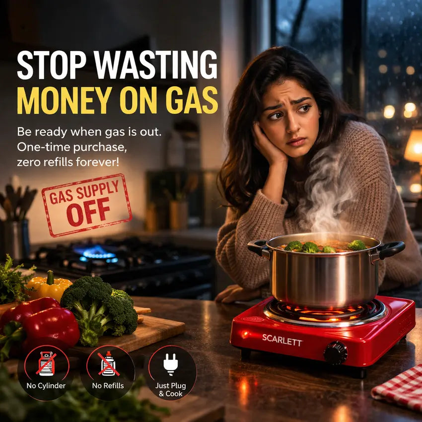 Flameless Electric Stove 1000W