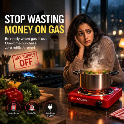 Flameless Electric Stove 1000W
