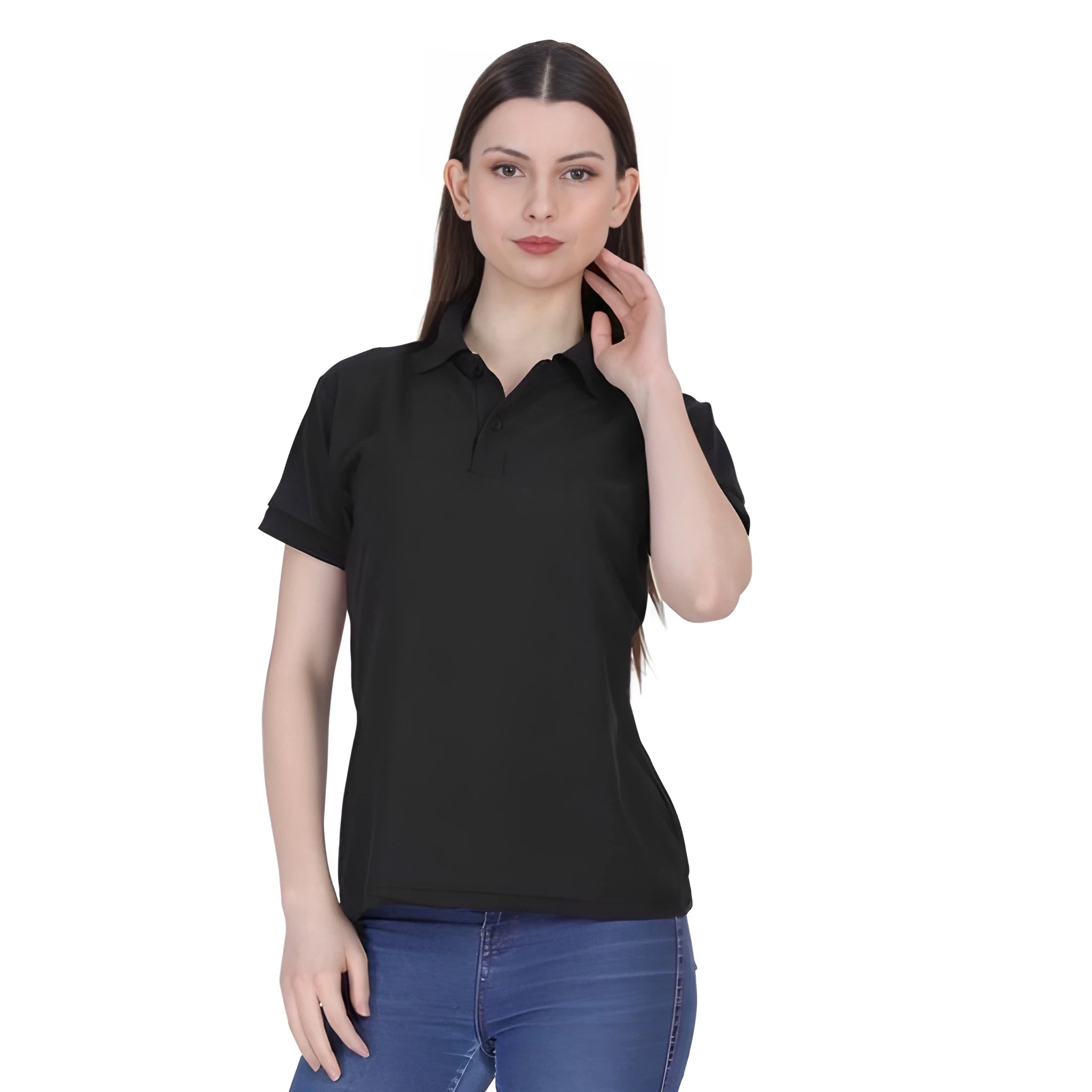 Essential Black Polo