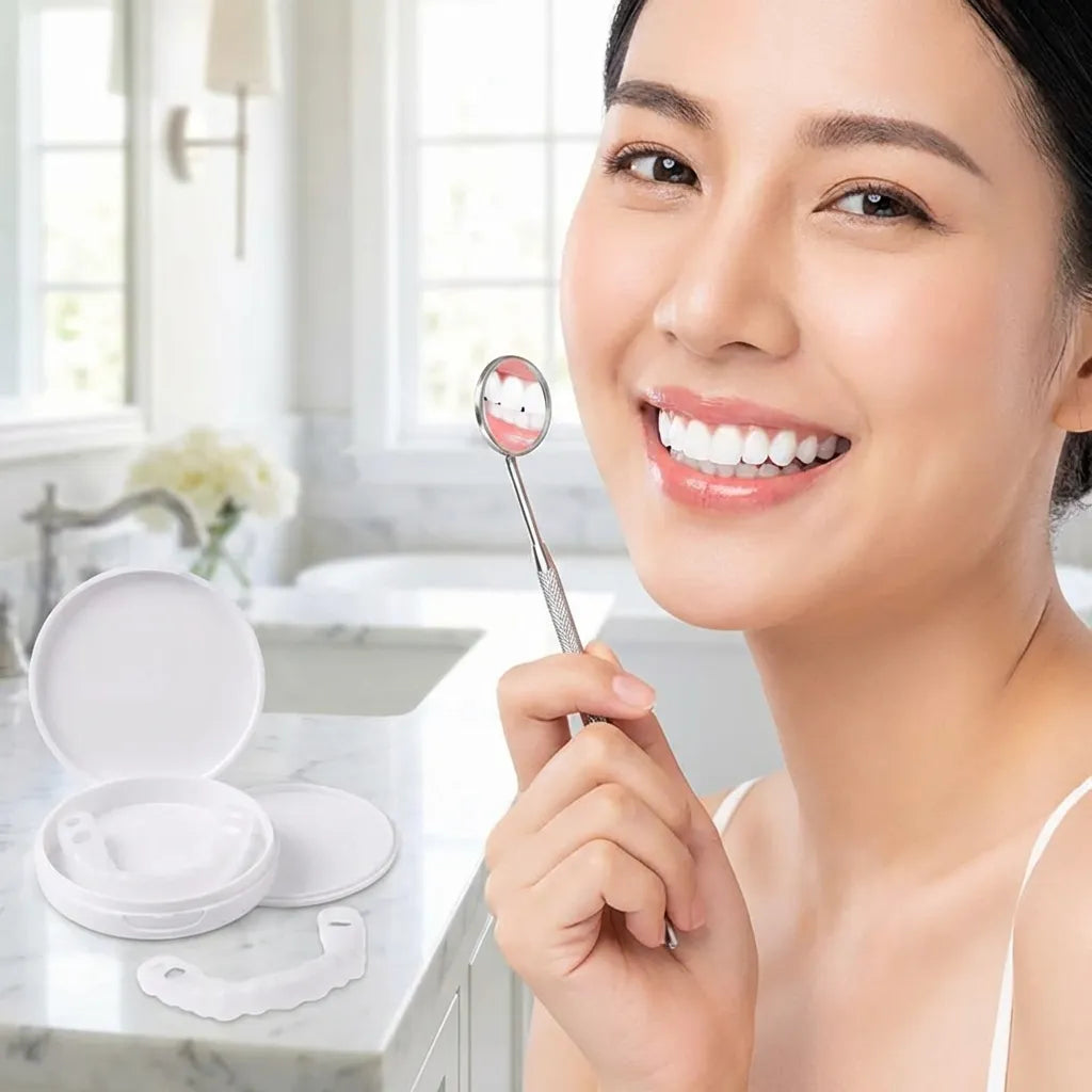 Fit Flex Cosmetic Teeth Denture (pack of 2)