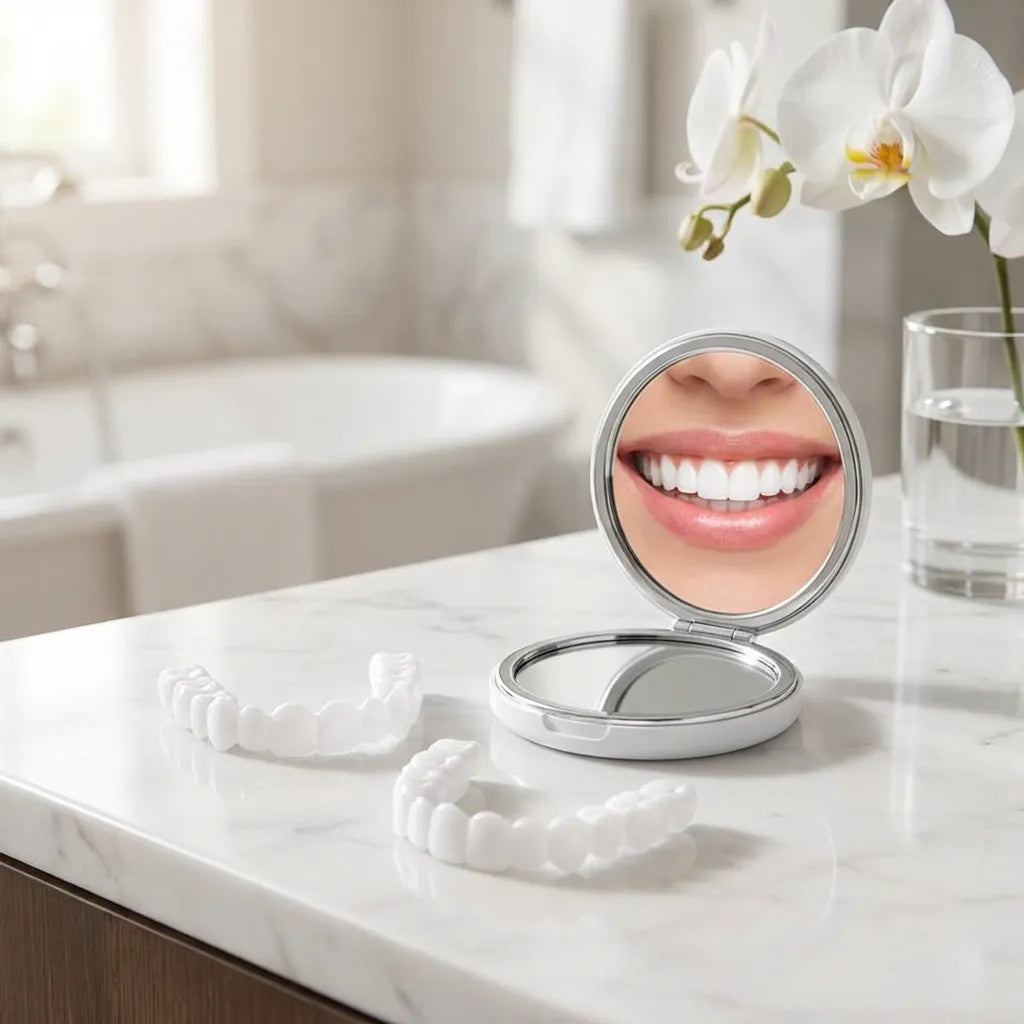 Fit Flex Cosmetic Teeth Denture (pack of 2)