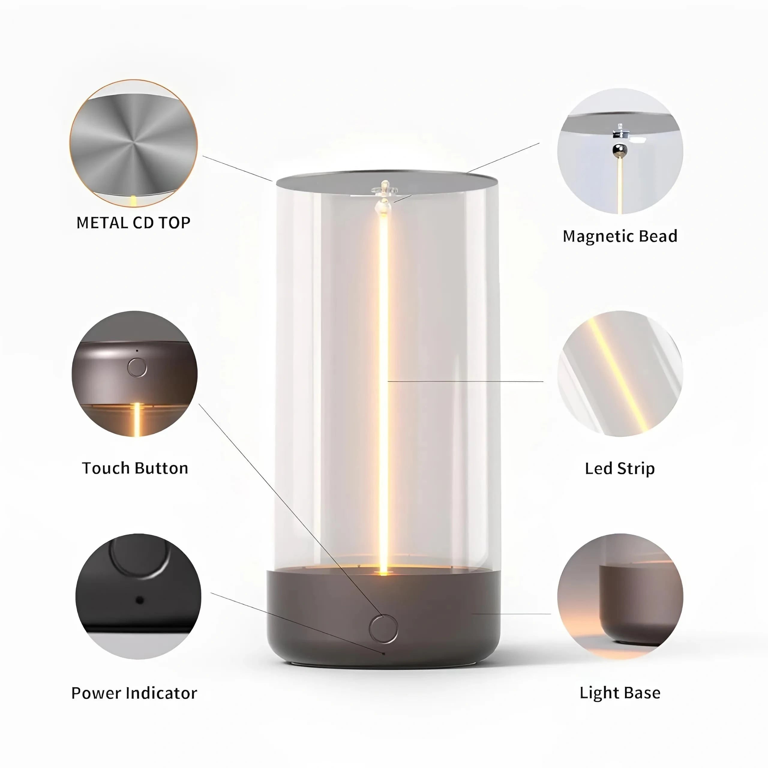 Floating Magnetic Lamp