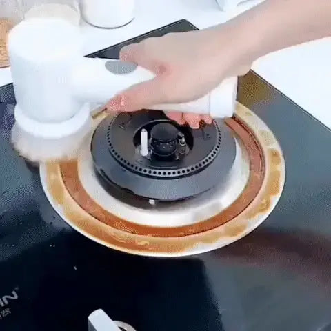 5 in 1 Handheld Bathroom Cleaning Brush