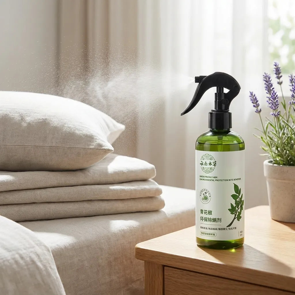Green Pepper Anti-Mite Spray for Bedding and Clothes 100ML