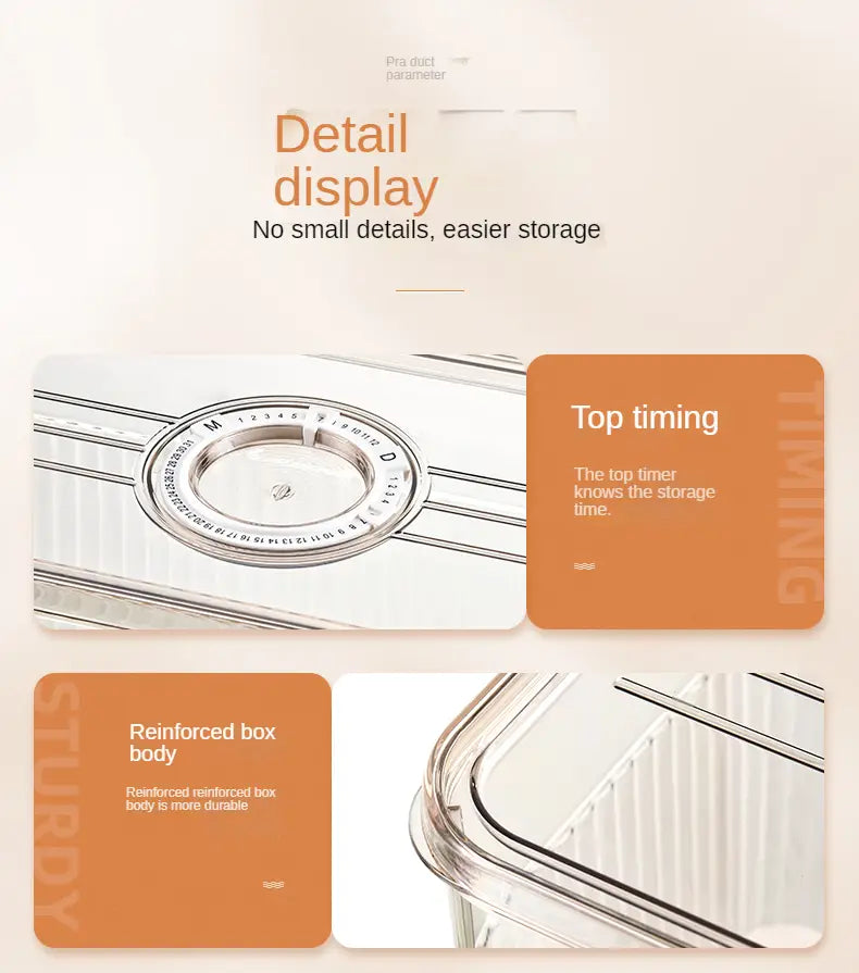 Unbreakable kitchen storage Basket (Pack of 6)