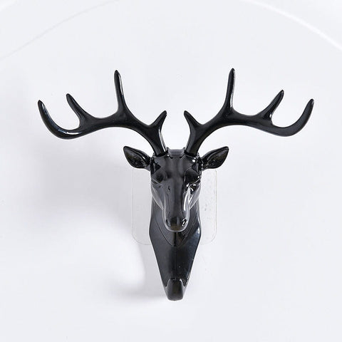 Hanging Hook Self Adhesive Deer Head Hanging Hook