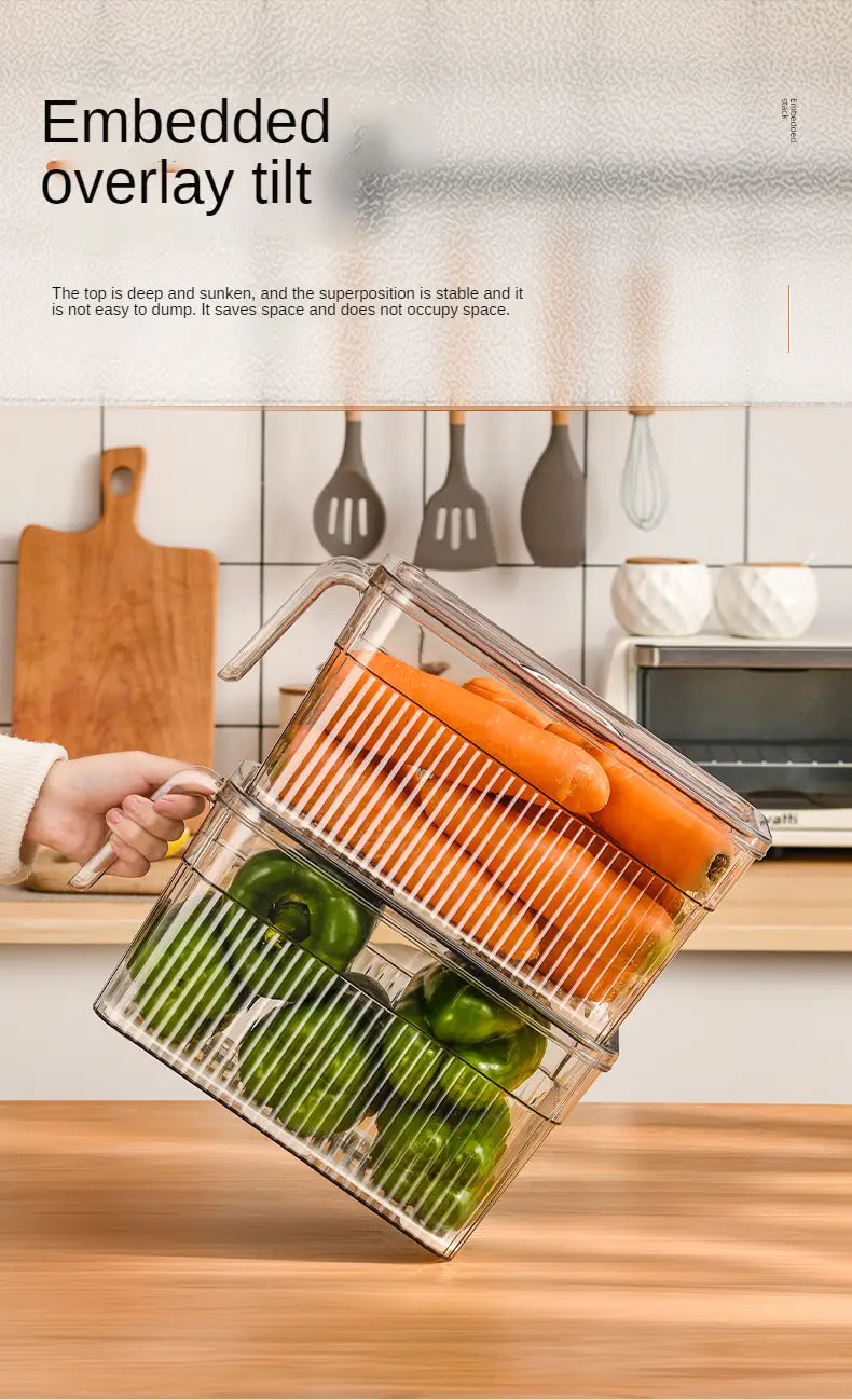 Unbreakable kitchen storage Basket (Pack of 6)