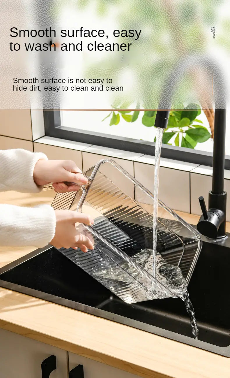 Unbreakable kitchen storage Basket (Pack of 6)