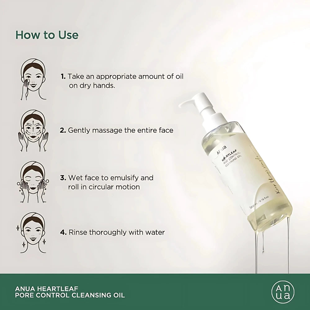 Heartleaf Pore Cleansing Oil