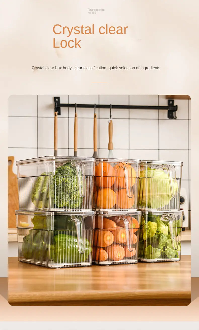 Unbreakable kitchen storage Basket (Pack of 6)