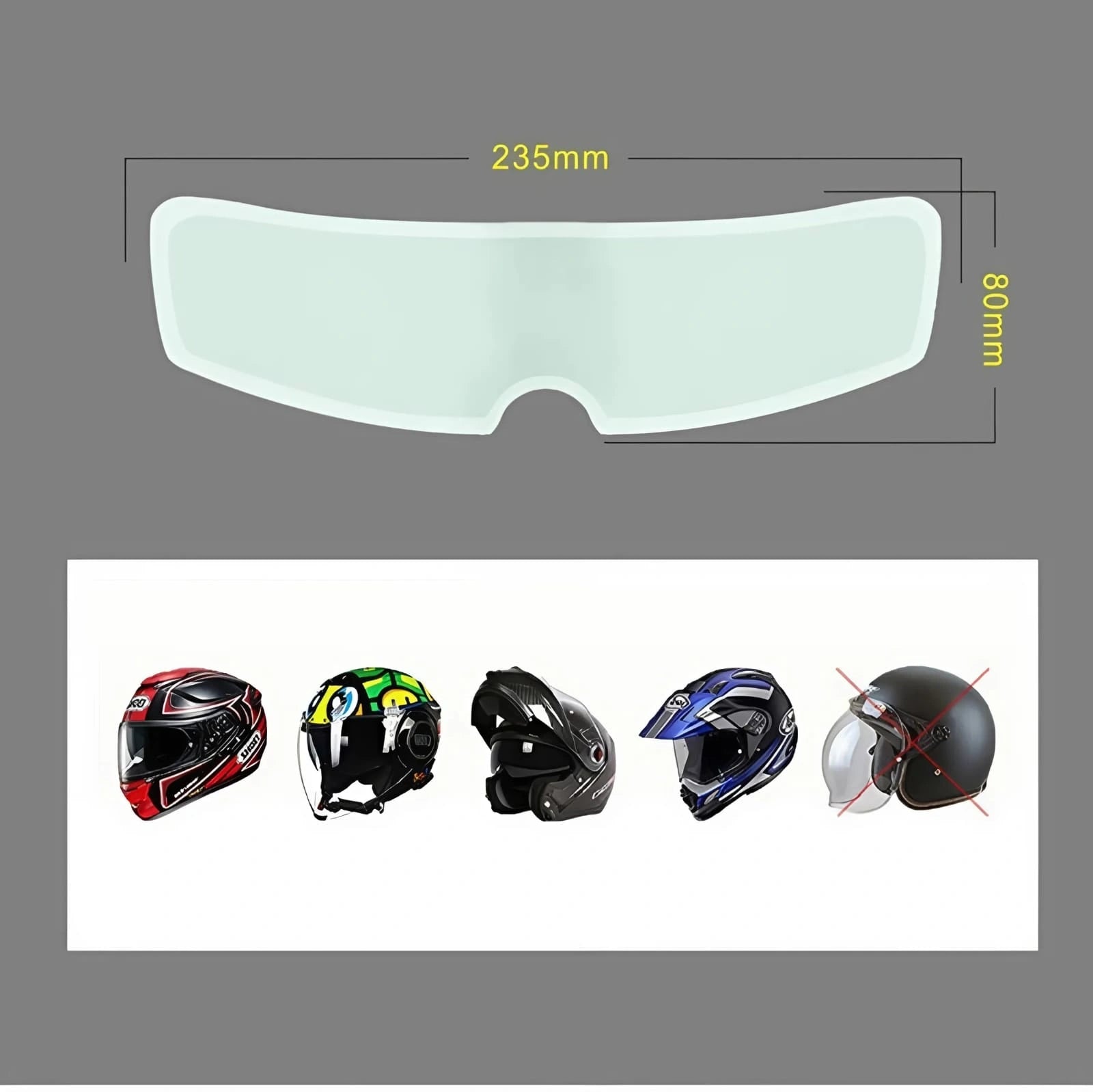 Helmet Anti Fog Film