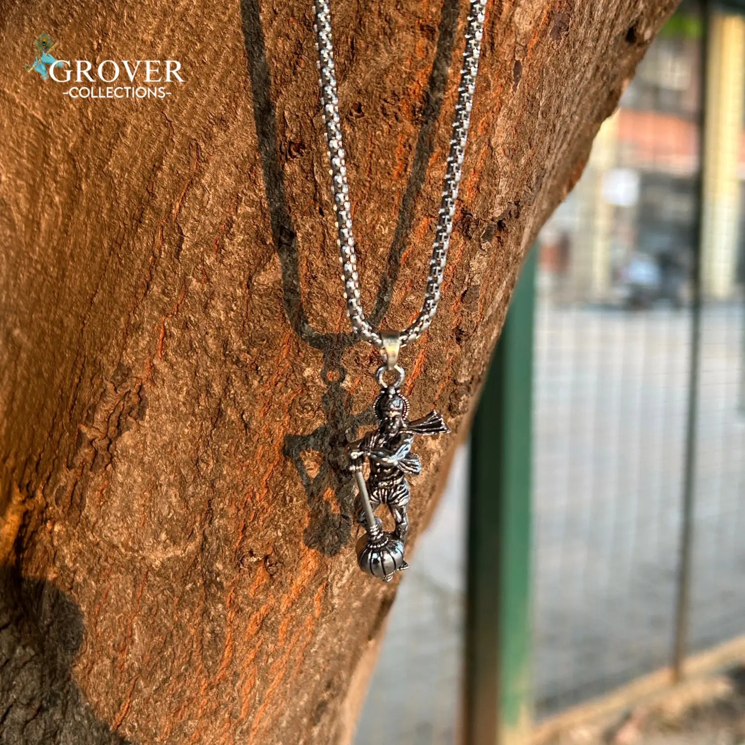 Lord Hanuman Pendant with Chain