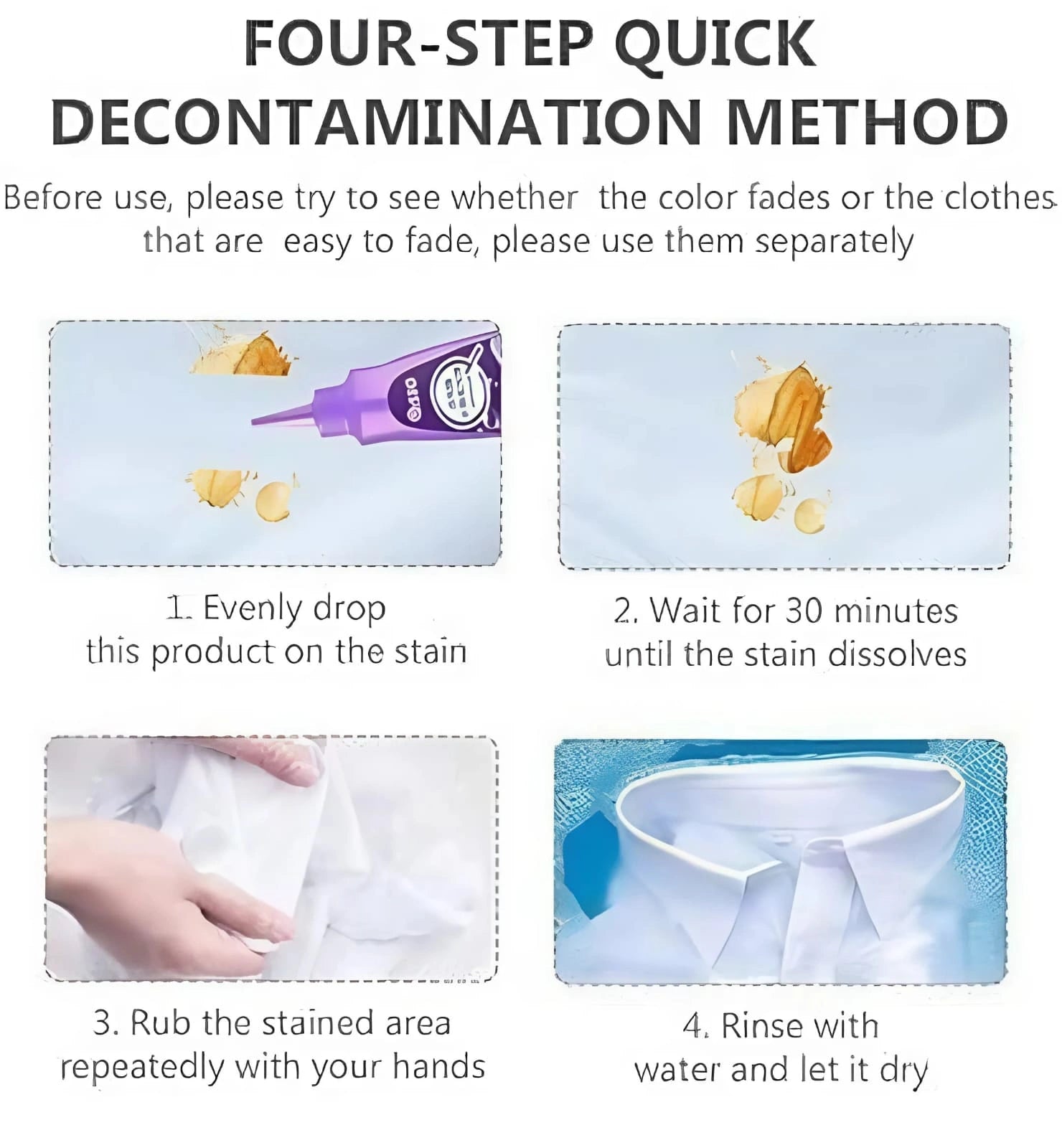 Instant Fabric Stain Remover