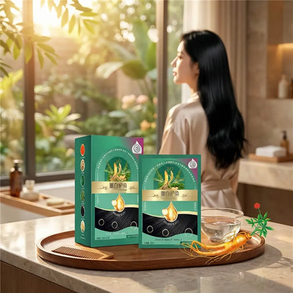 Instant Black Hair Dye Shampoo