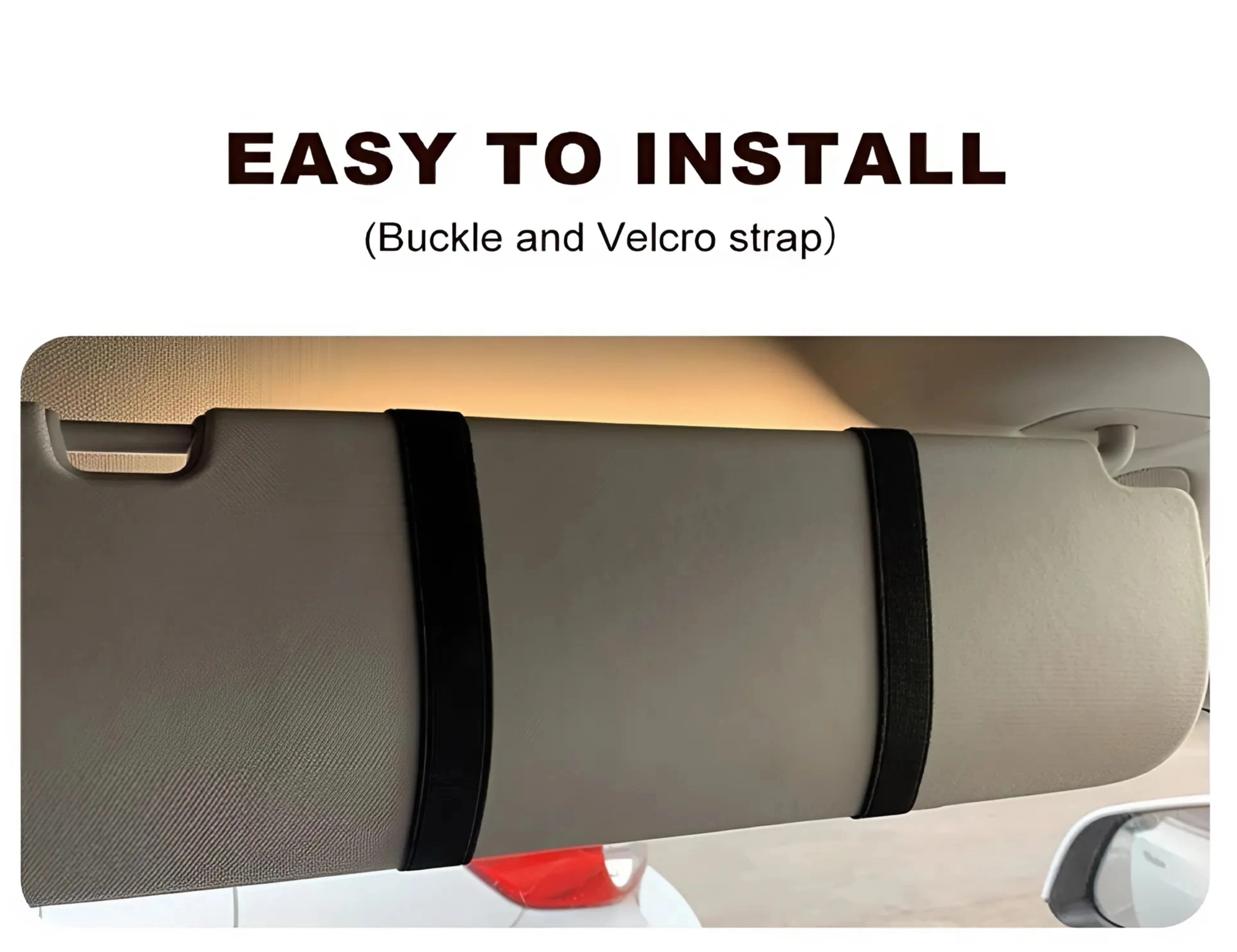 LED Car Makeup Mirror