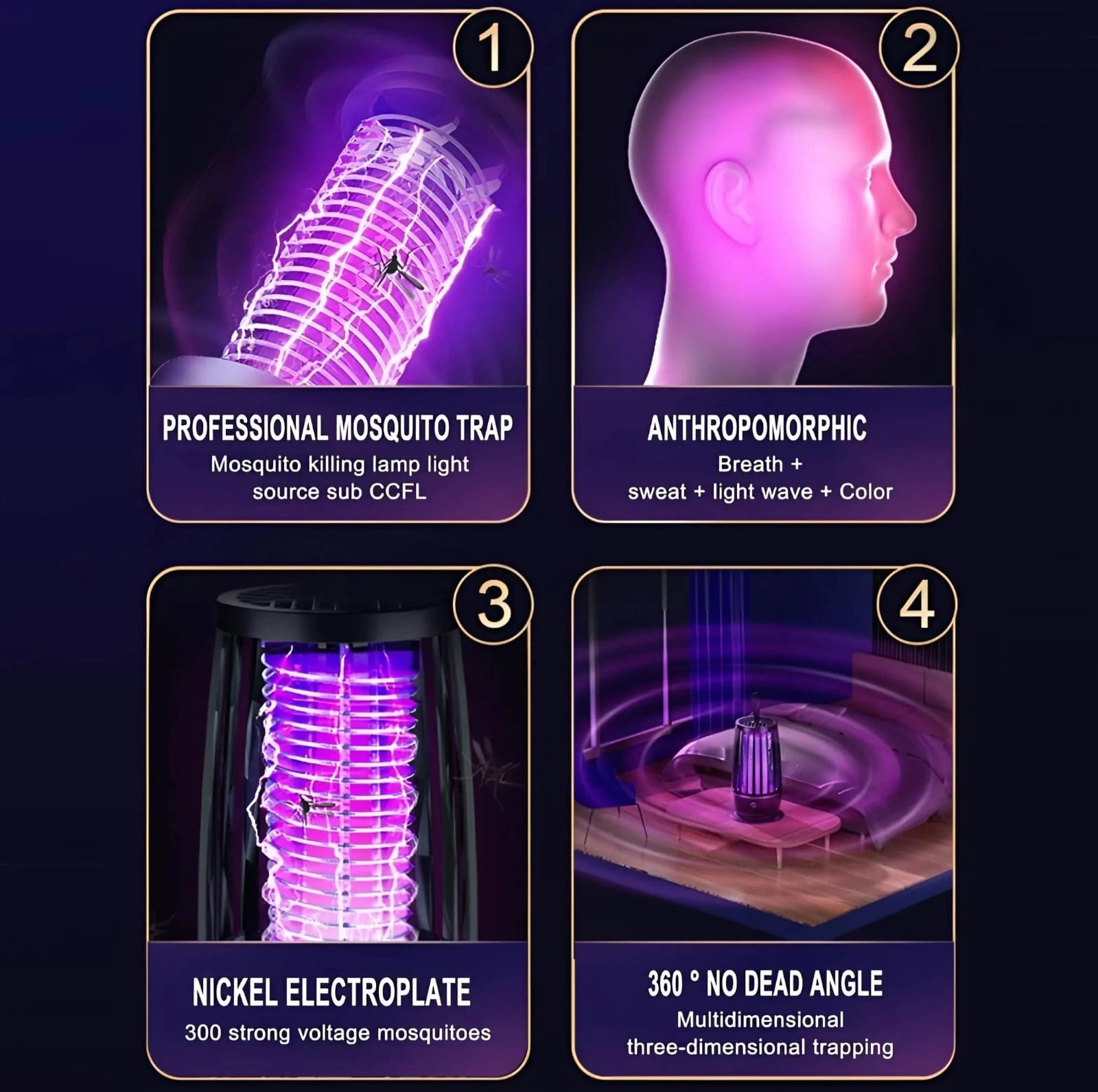 LED Mosquito Killer Lamp