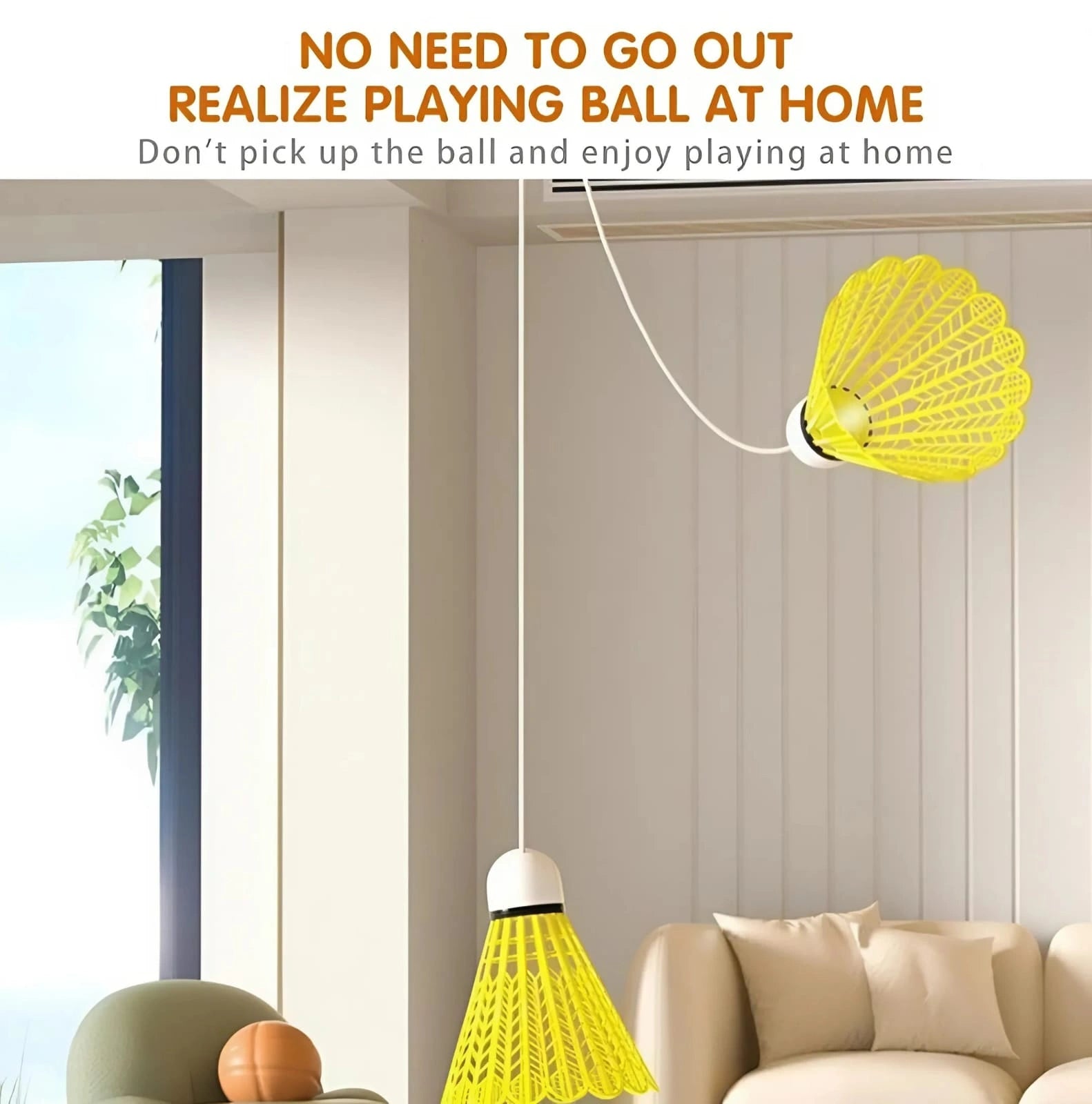 LED Glow Badminton Set