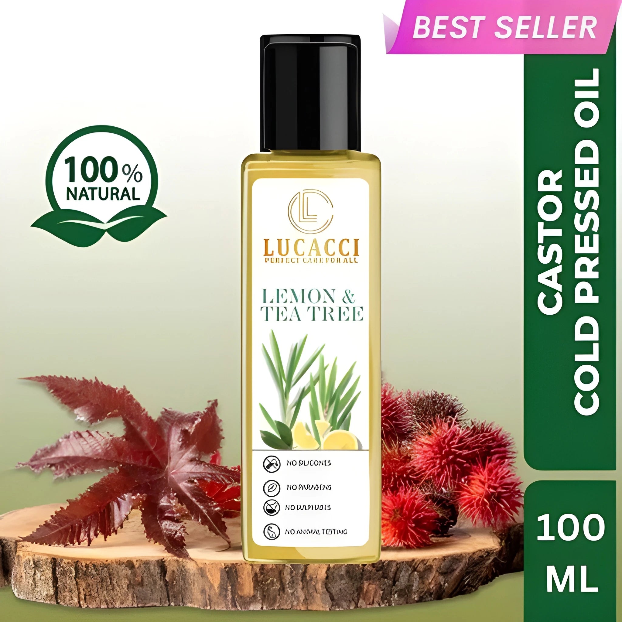 Lemon Tea Tree Massage Oil