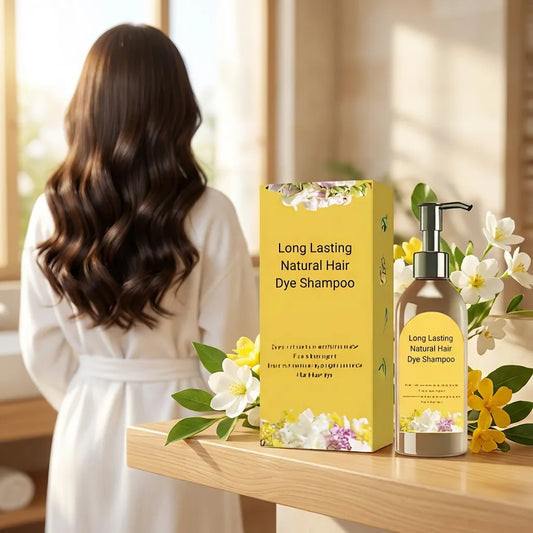 Long Lasting Natural Hair Dye Shampoo 100ML (Pack of 2)