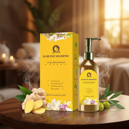 Long Lasting Natural Hair Dye Shampoo 100ML (Pack of 2)