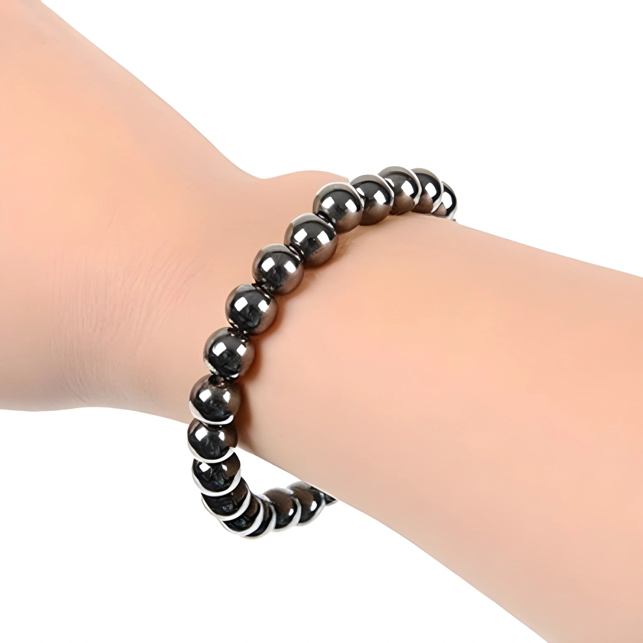 Magnetic Hematite Bracelet Set