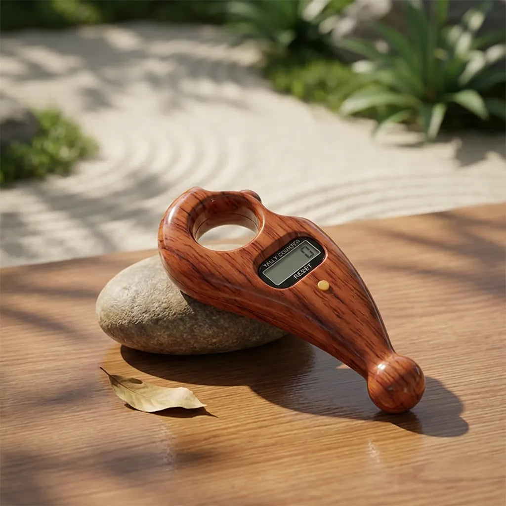 Rotating Prayer Beads Digital Counter