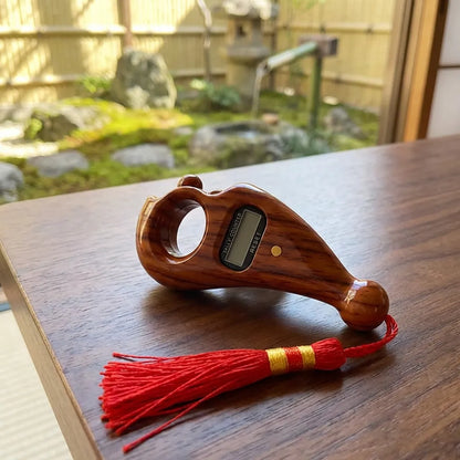 Rotating Prayer Beads Digital Counter