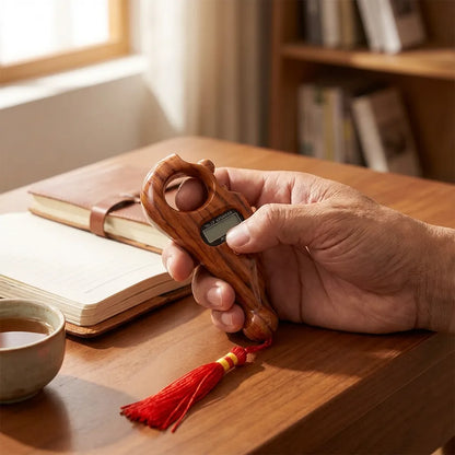 Rotating Prayer Beads Digital Counter