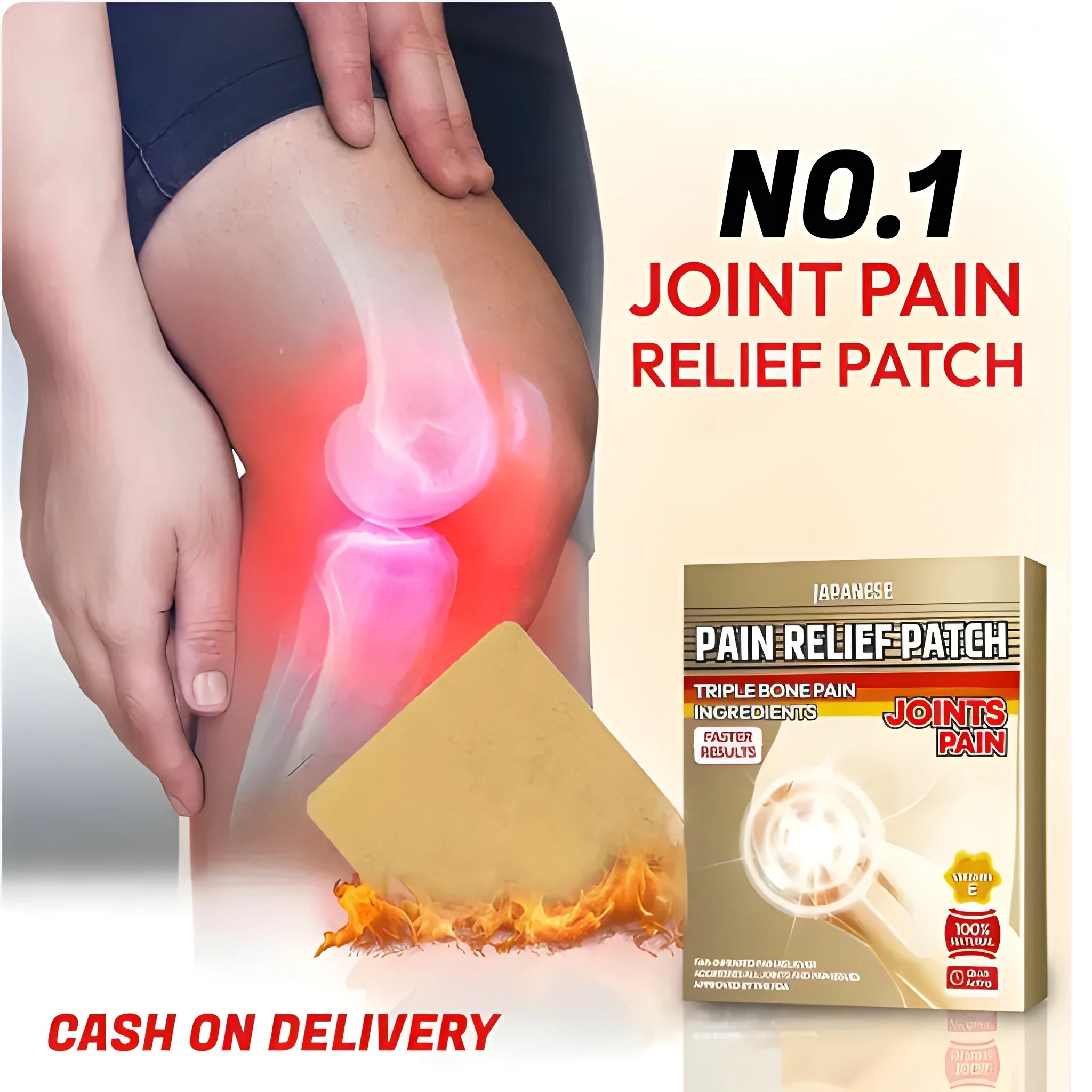 Cooling & Warming Patches (Pack of 10) – For Back Shoulder & Joint Areas
