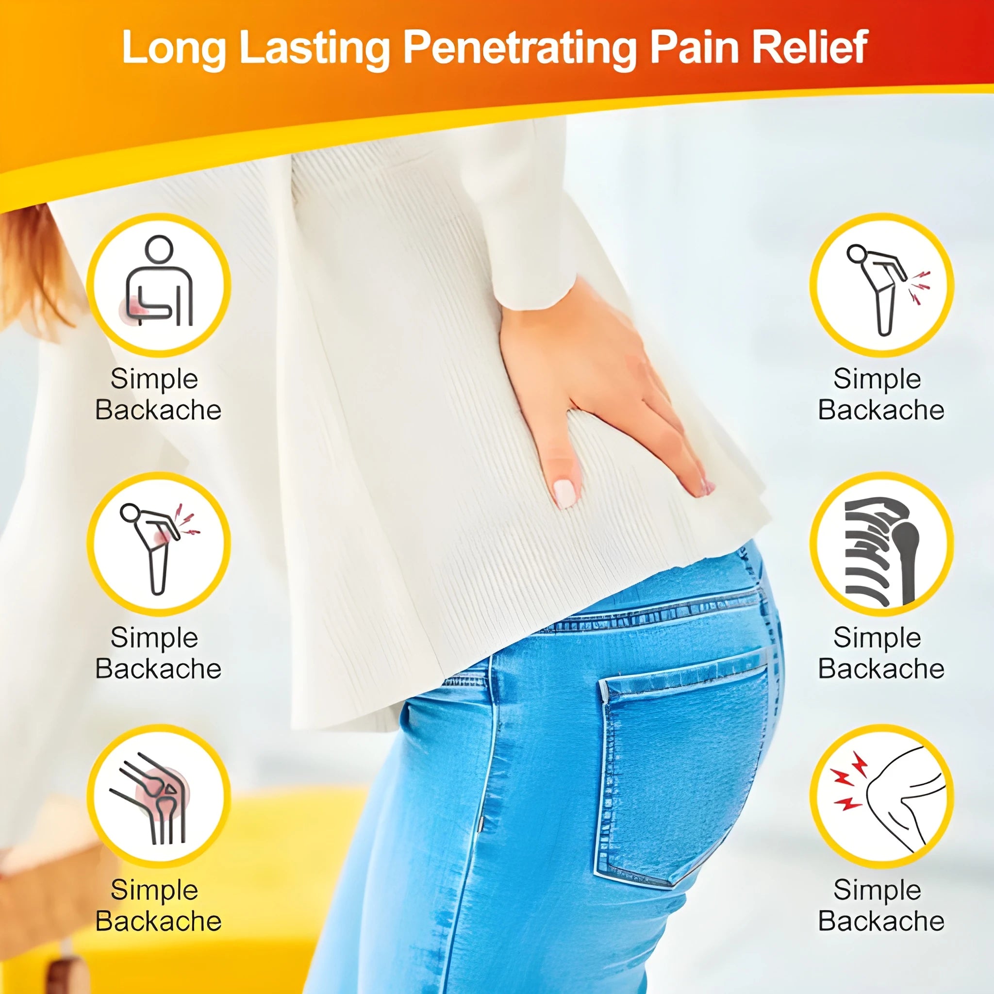 Cooling & Warming Patches (Pack of 10) – For Back Shoulder & Joint Areas