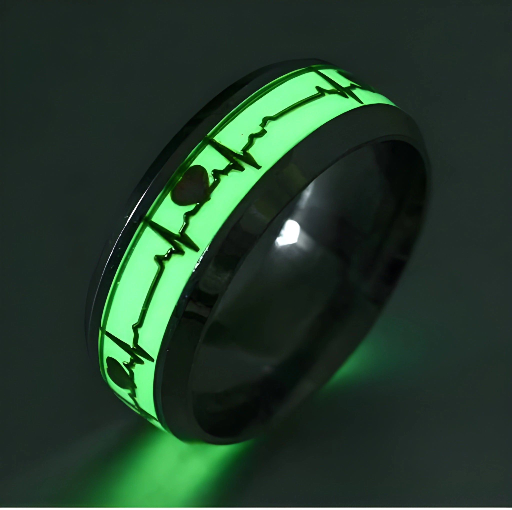 Men’s Silver Chain Ring Set