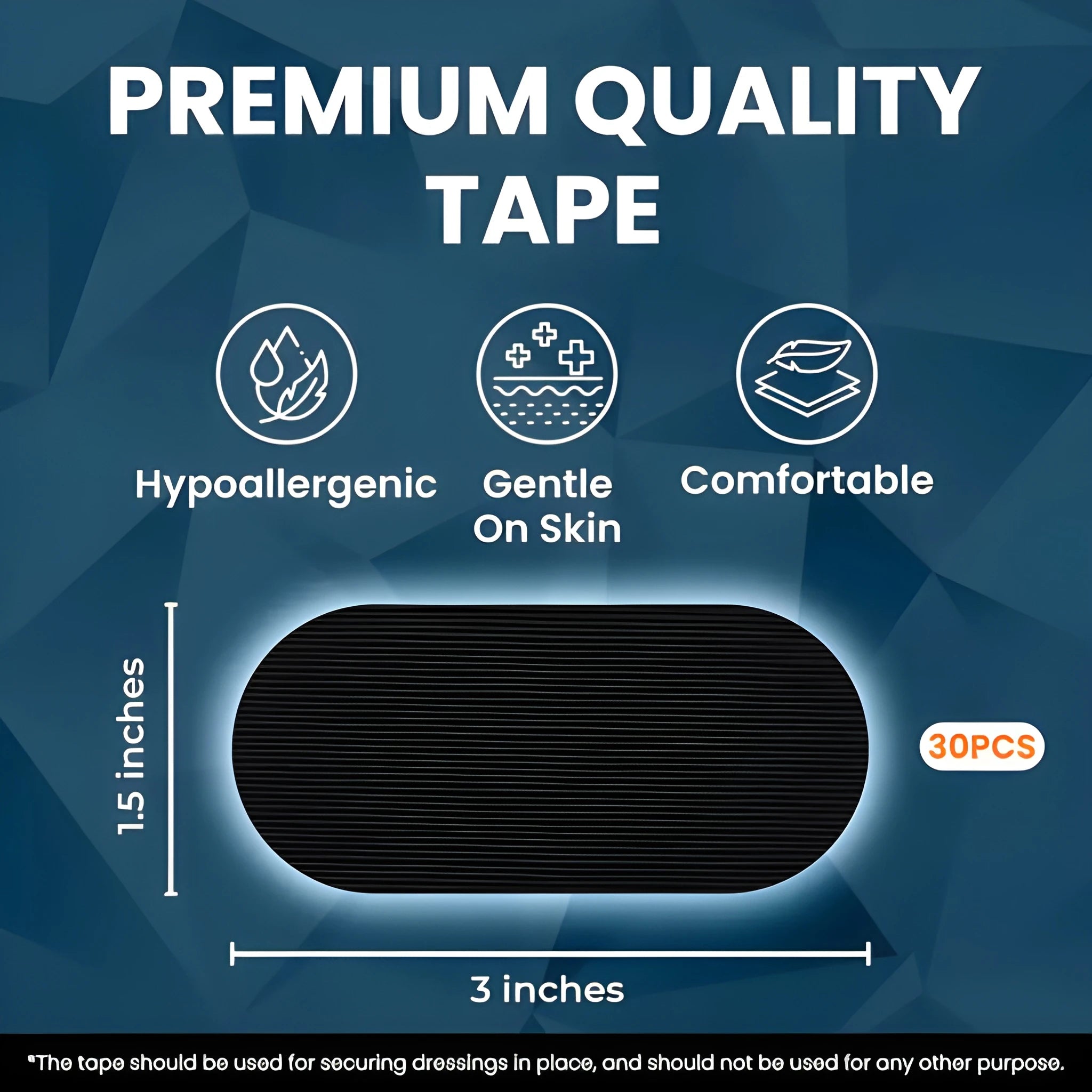 Easy Breathing Mouth Tape – 30 Pcs