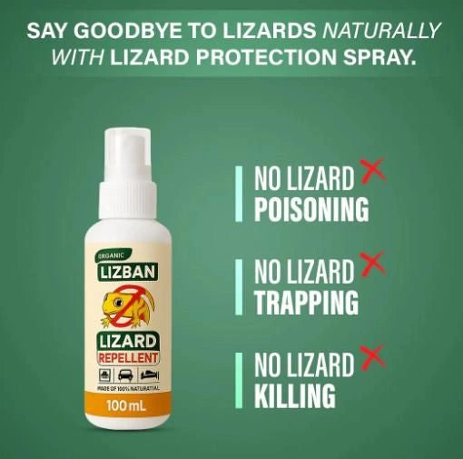 Natural Lizard Repellent Spray