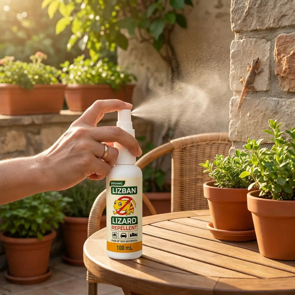 Natural Lizard Repellent Spray