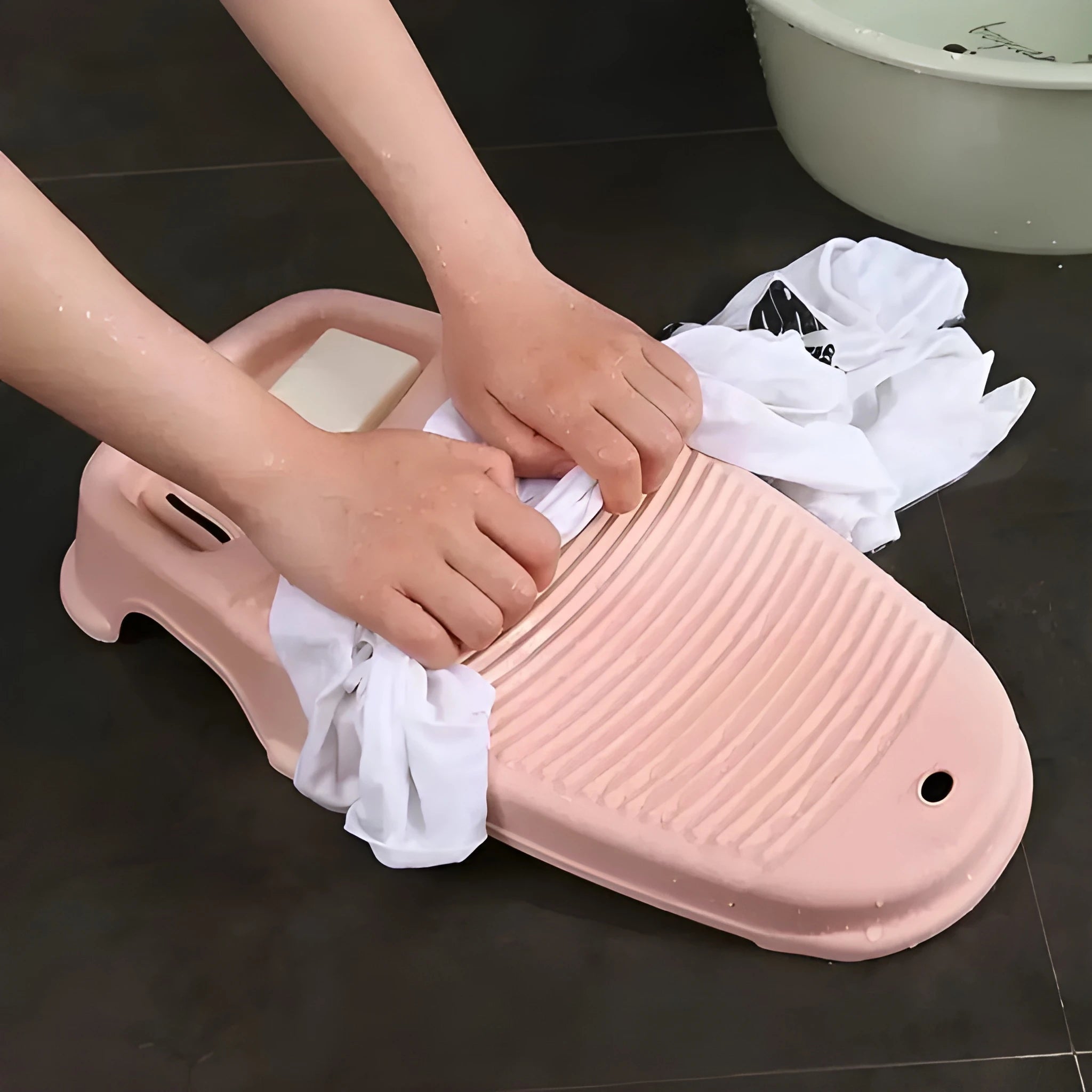 No Slip Washboard + Soap Holder