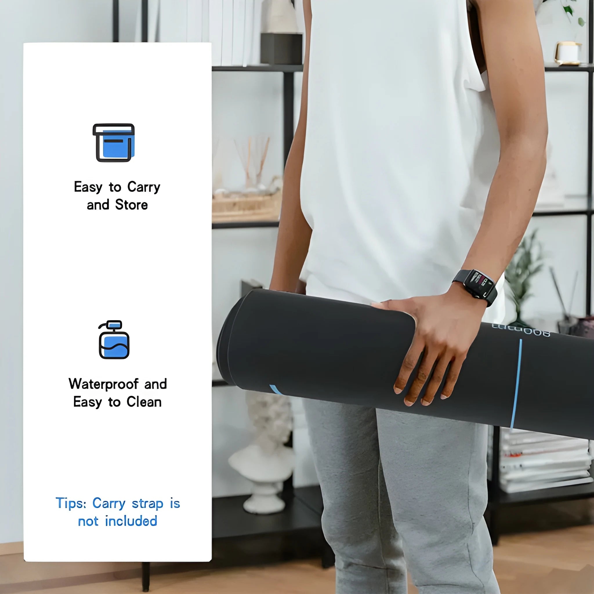 Non Slip Alignment Yoga Mat